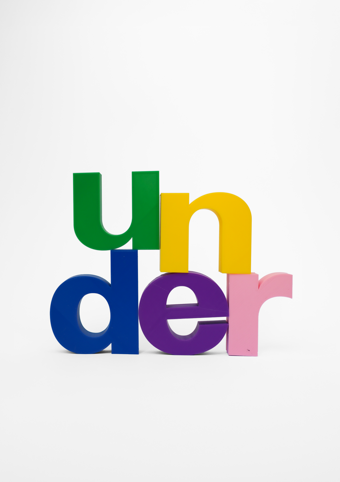 Under font A2 poster 23